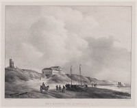 KG 08553
<br/>
Het Badhuis te Zandvoort
<br/>
<em>Buffa & Zonen, Kunsthandel Frans (wekzaam 1808-1951)</em>